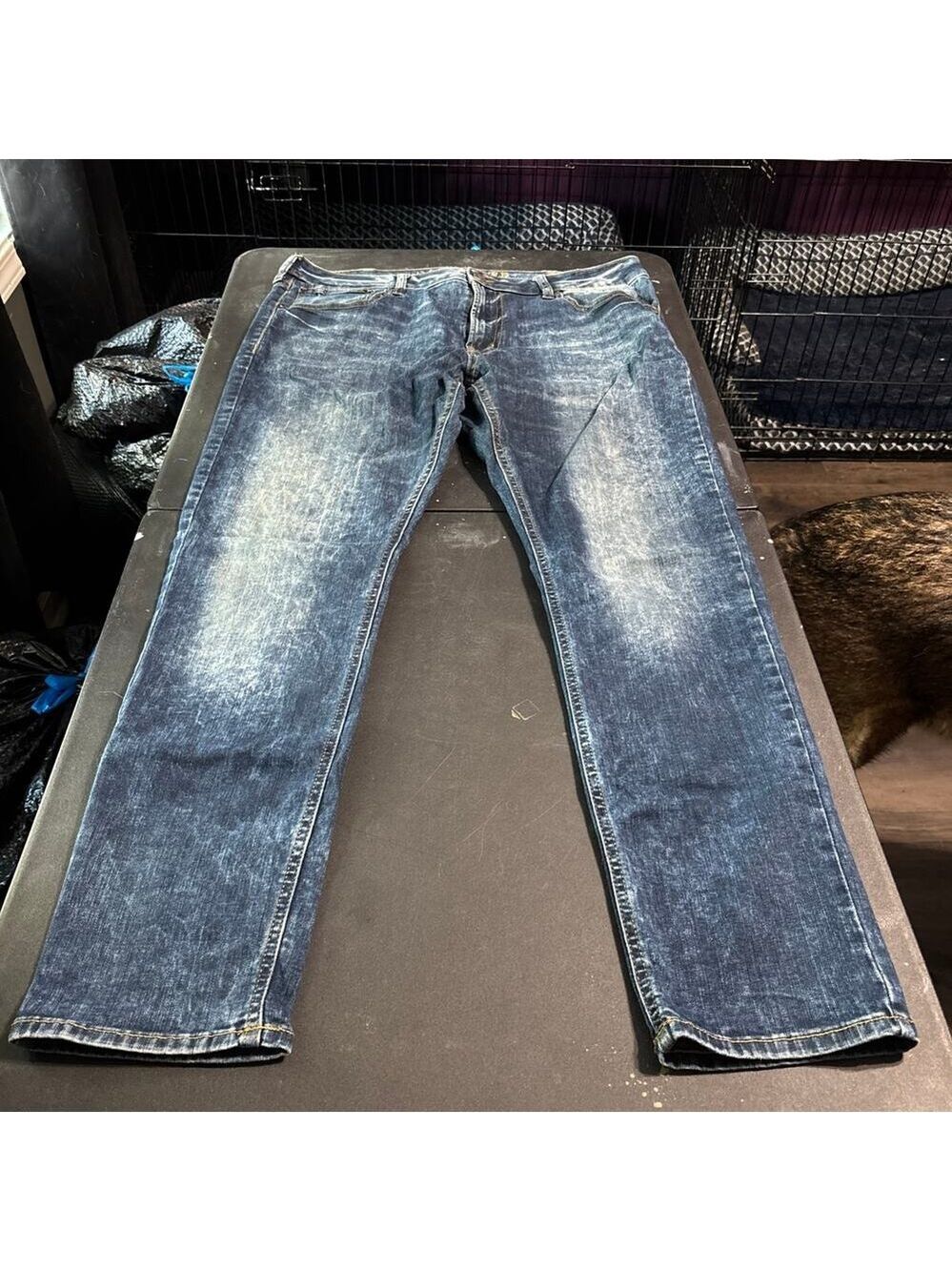 Men’s American Eagle 38/33 super skinny jeans - Picture 4 of 8